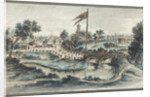 View of the Pavlovsk Park with the Hospital of St Mary Magdalene by Anonymous