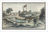 View of the Pavlovsk Park with the Hospital of St Mary Magdalene by Anonymous
