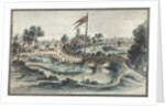 View of the Pavlovsk Park with the Hospital of St Mary Magdalene by Anonymous