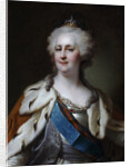 Portrait of Empress Catherine II by Anonymous