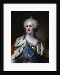 Portrait of Empress Catherine II by Anonymous