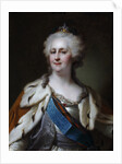 Portrait of Empress Catherine II by Anonymous