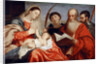 The Virgin and Child with Saints Stephen, Jerome and Maurice by Anonymous