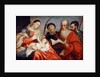 The Virgin and Child with Saints Stephen, Jerome and Maurice by Anonymous