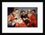 The Virgin and Child with Saints Stephen, Jerome and Maurice by Anonymous