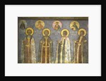 Grand Princes Vasiliy Yuryevich Kosoy, Yury of Zvenigorod, Dmitry Yurievich Krasny and Andrey Dmitri by Anonymous