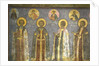 Grand Princes Vasiliy Yuryevich Kosoy, Yury of Zvenigorod, Dmitry Yurievich Krasny and Andrey Dmitri by Anonymous