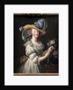 Marie Antoinette in a Muslin dress by Anonymous