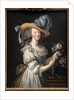 Marie Antoinette in a Muslin dress by Anonymous