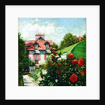 Dahlias: The Garden at Petit Gennevilliers, 1893 by Anonymous