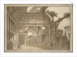 Design for the paintings in the cell of Father Lesueur in the Monastery of Santissima Trinità dei Mo by Anonymous