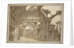 Design for the paintings in the cell of Father Lesueur in the Monastery of Santissima Trinità dei Mo by Anonymous