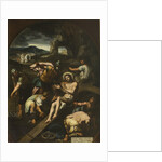 Christ Nailed to the Cross, 1582 by Anonymous