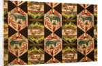 Textile design with American Indian motifs, ca 1923 by Anonymous