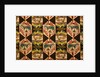 Textile design with American Indian motifs, ca 1923 by Anonymous