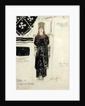 Phaedra. Costume design for the Ballet Hippolytus after Euripides, 1902 by Anonymous