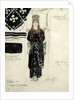 Phaedra. Costume design for the Ballet Hippolytus after Euripides, 1902 by Anonymous