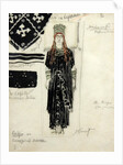 Phaedra. Costume design for the Ballet Hippolytus after Euripides, 1902 by Anonymous