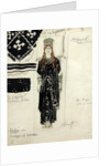 Phaedra. Costume design for the Ballet Hippolytus after Euripides, 1902 by Anonymous