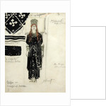 Phaedra. Costume design for the Ballet Hippolytus after Euripides, 1902 by Anonymous
