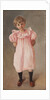 Child in Pink, c. 1910 by Anonymous