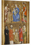 Votive Painting of Archbishop Jan Ocko of Vlasim, before 1371 by Anonymous