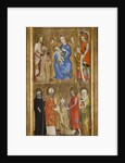 Votive Painting of Archbishop Jan Ocko of Vlasim, before 1371 by Anonymous
