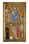 Votive Painting of Archbishop Jan Ocko of Vlasim, before 1371 by Anonymous