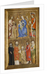 Votive Painting of Archbishop Jan Ocko of Vlasim, before 1371 by Anonymous