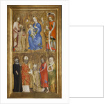 Votive Painting of Archbishop Jan Ocko of Vlasim, before 1371 by Anonymous