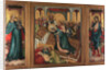 The Death of the Virgin. The Roudnice Altarpiece, c.1410 by Anonymous