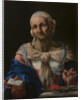 Old Woman with a Pearl Necklace and Letter (Vanitas), ca 1663 by Anonymous