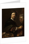Self-Portrait with Wife, 1711 by Anonymous