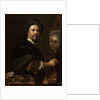 Self-Portrait with Wife, 1711 by Anonymous