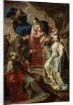 Virgin Mary with Four Saints, ca 1735 by Anonymous