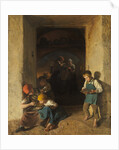 Children Receiving their Breakfast, 1859 by Anonymous