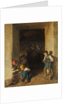 Children Receiving their Breakfast, 1859 by Anonymous