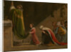 Saint Ludmila and Saint Wenceslaus during the Mass, 1837 by Anonymous