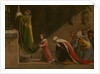 Saint Ludmila and Saint Wenceslaus during the Mass, 1837 by Anonymous