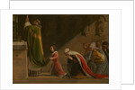 Saint Ludmila and Saint Wenceslaus during the Mass, 1837 by Anonymous