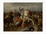 John of Bohemia in the Battle of Crécy, 1860 by Anonymous