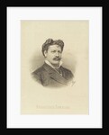 Portrait of the opera singer Francesco Tamagno, 1887 by Anonymous