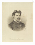 Portrait of the opera singer Francesco Tamagno, 1887 by Anonymous