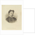 Portrait of the opera singer Francesco Tamagno, 1887 by Anonymous