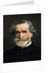 Portrait of the Composer Giuseppe Verdi. Detail, 1886 by Anonymous