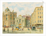 The old Burgtheater in Vienna, Early 1900s by Anonymous