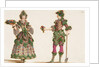 Gardeners. Costume design for Carnival celebrations of the Vienna court, c. 1680 by Anonymous