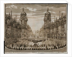 Opera Costanza e fortezza in the Prague Castle on August 28, 1723 to celebrate the coronation of Cha by Anonymous