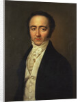 Portrait of Franz Xavier Wolfgang Mozart, 1825 by Anonymous