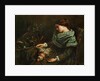 The Sleeping Spinner (La fileuse endormie), 1853 by Anonymous